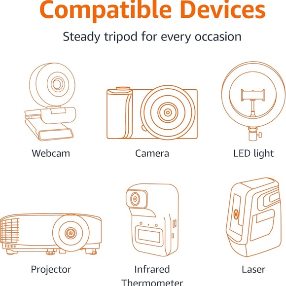 Amazon Basics 50-inch Lightweight Portable Camera Mount Tripod Stand with Bag - Picture 4 of 7